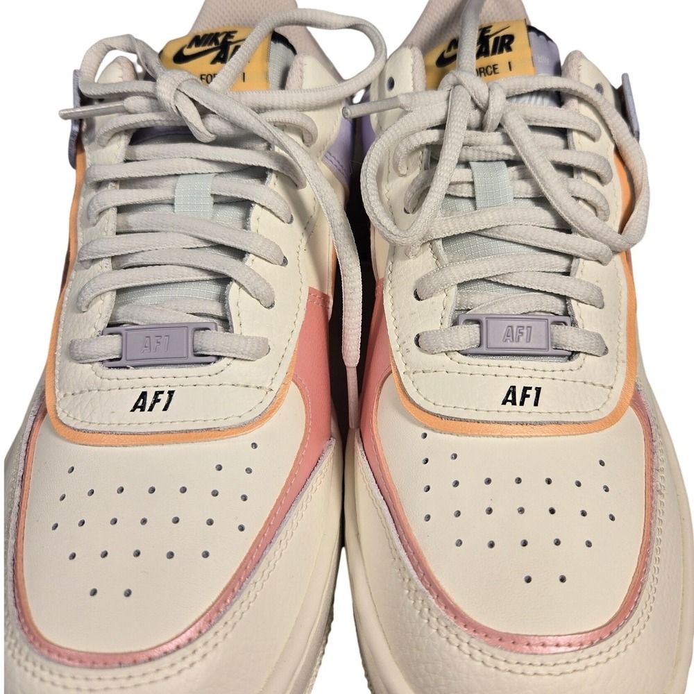 Nike Air Force 1 Shadow Sail Pink Glaze Orange Chalk CI0919-111 Womens 8‎